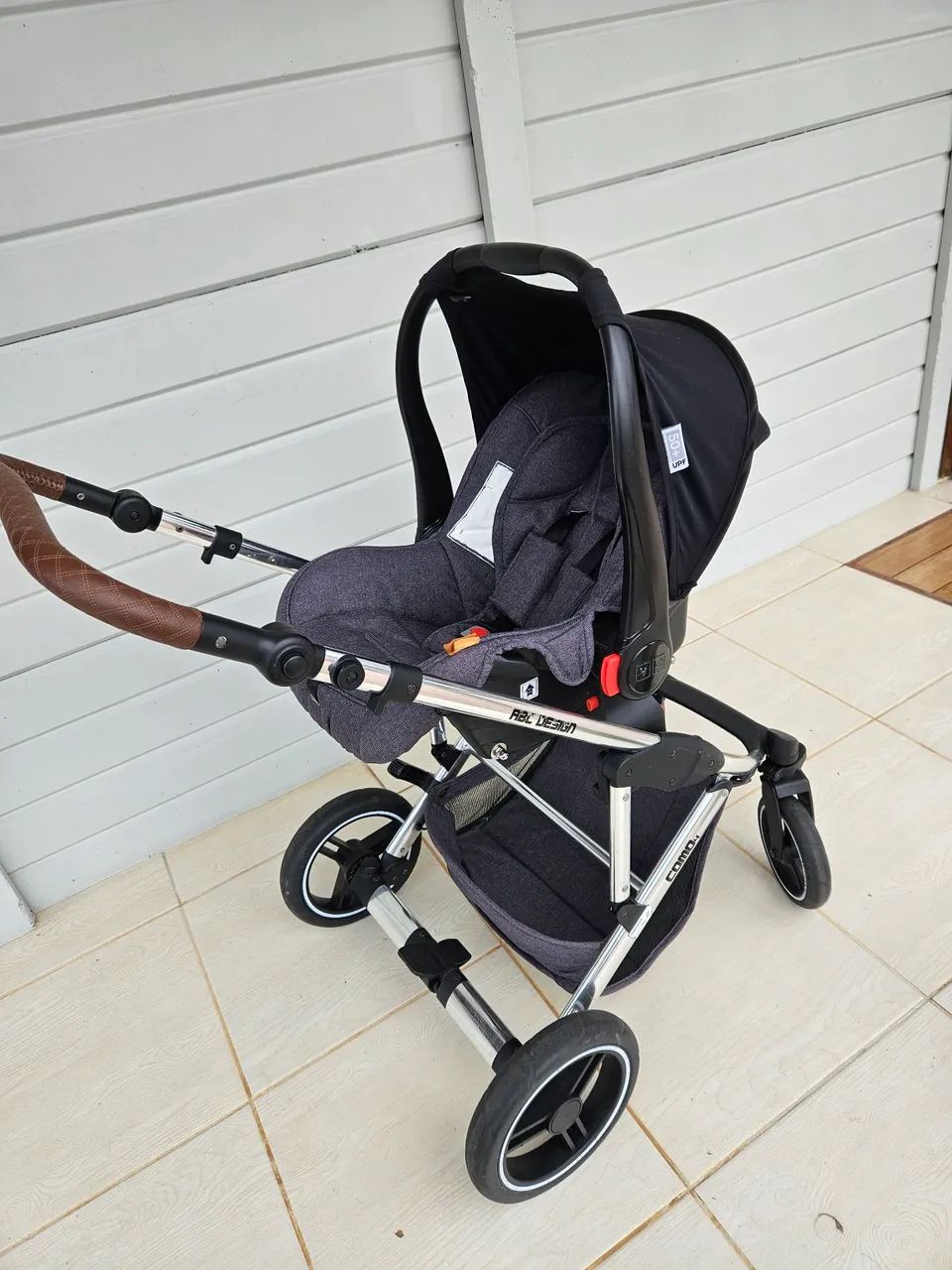 Carrinho Como4 Diamond - ABC Design - Foto 5