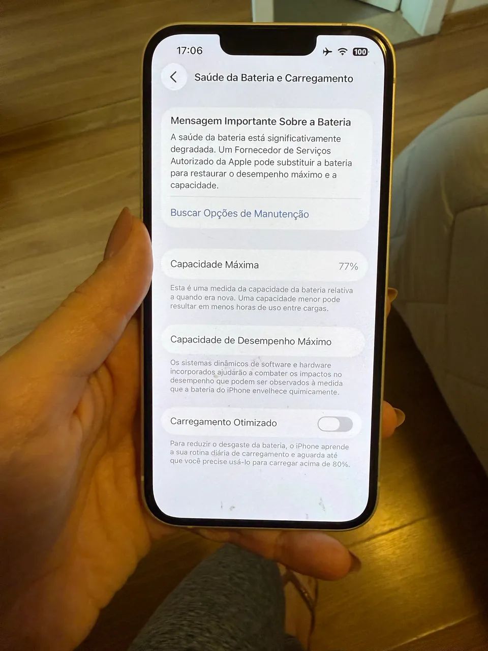 iPhone 14 branco 128GB - Foto 3