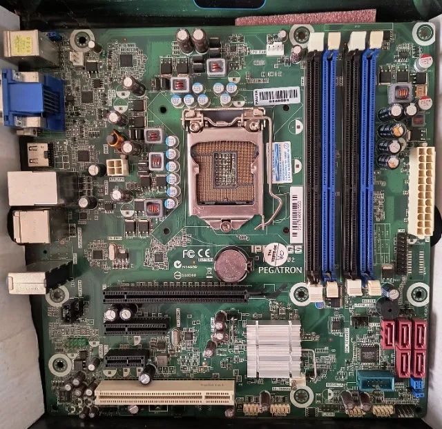 Placa mãe pcware ipm H55 LGA1156 Intel