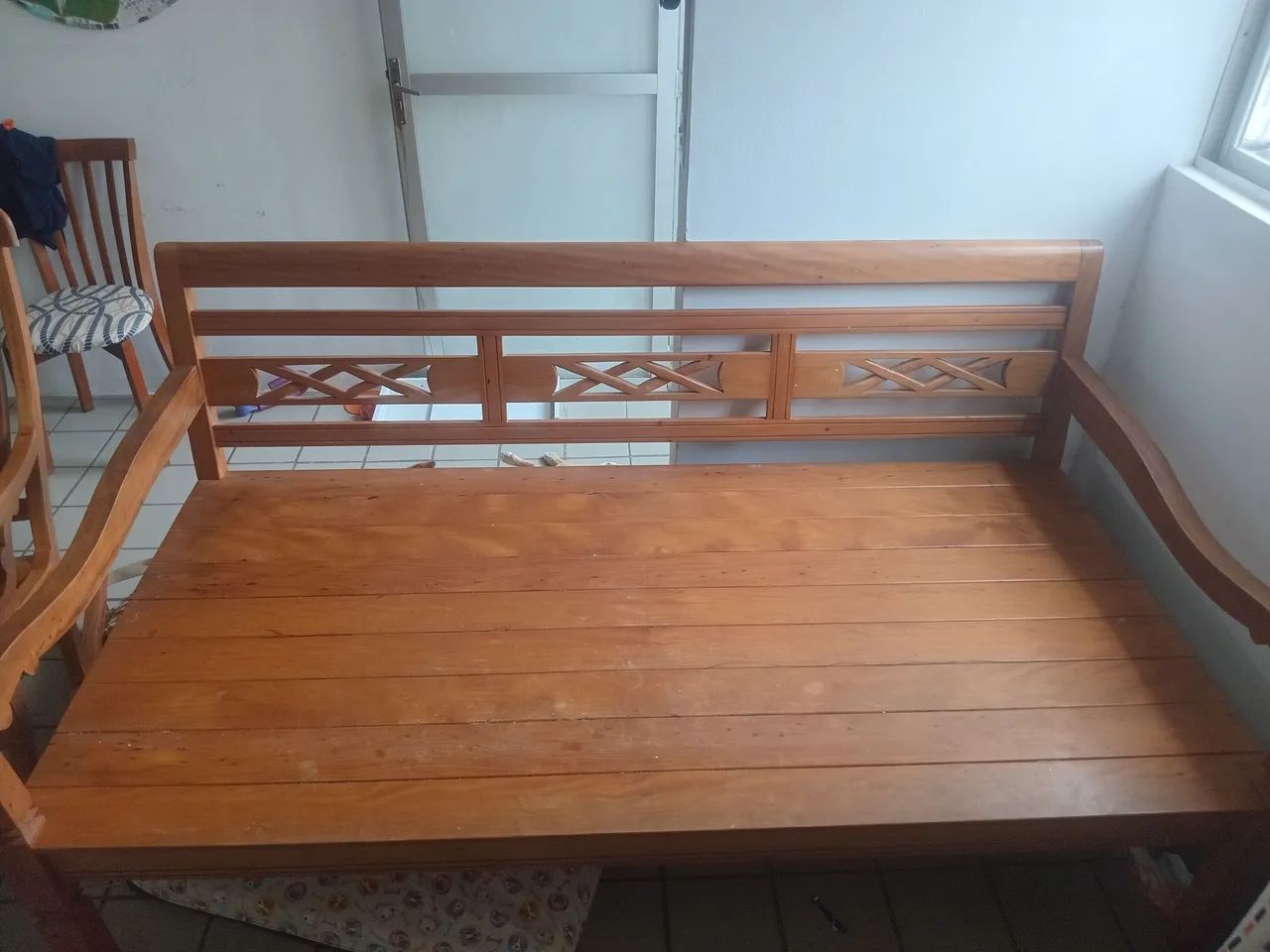 Sofá cama madeira maciça  - Foto 2