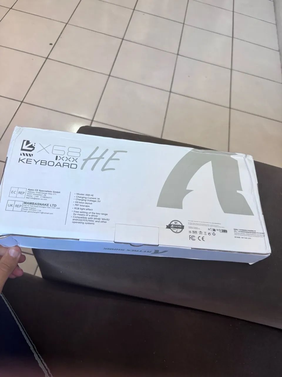 Teclado magnético x68 hr - Foto 2