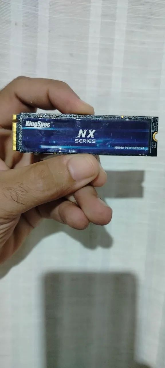 SSD NVMe M.2 128GB KingSpec NX Series PCIe Gen3 x4 - Excelente Estado - Foto 2