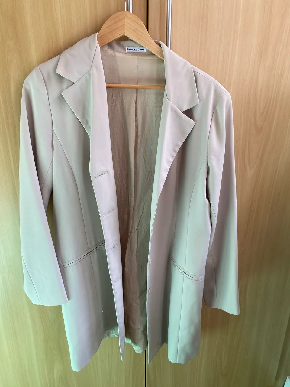 Blazer alongado - Brasil em gotas - M - Foto 2