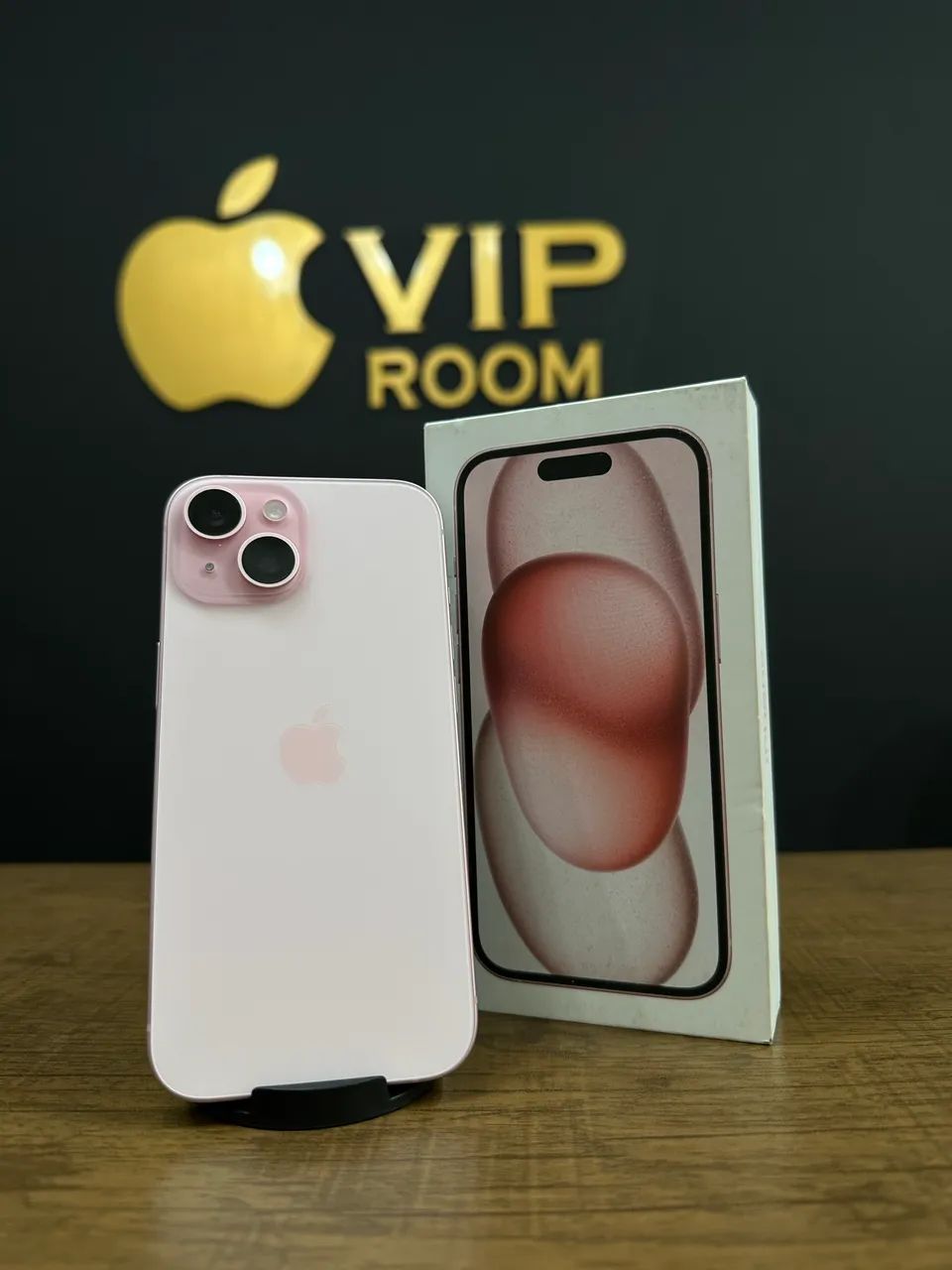 iPhone 15 128gb rosa semi novo impecável  - Foto 2