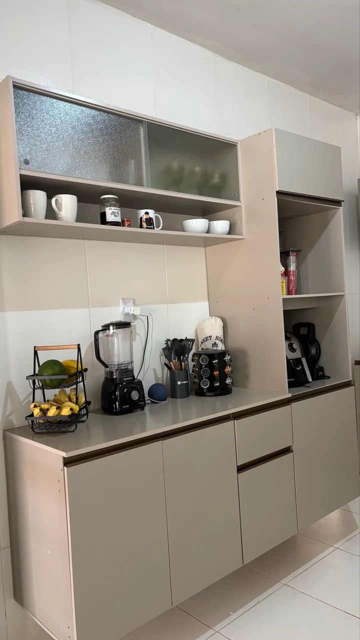 Armário de cozinha 3 módulos 