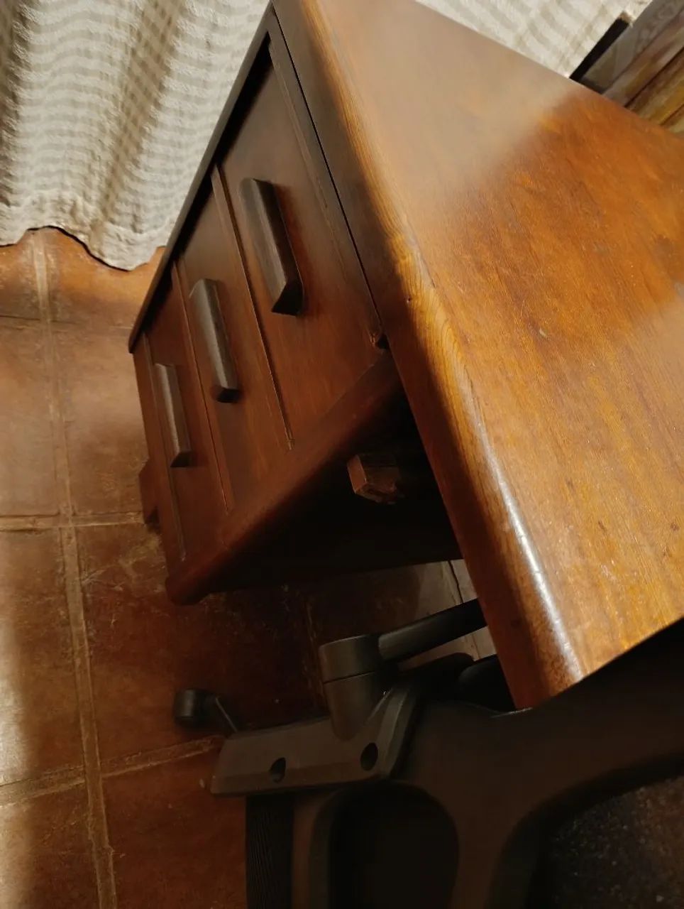 MESA ESCRITÓRIO MACIÇA  - Foto 3