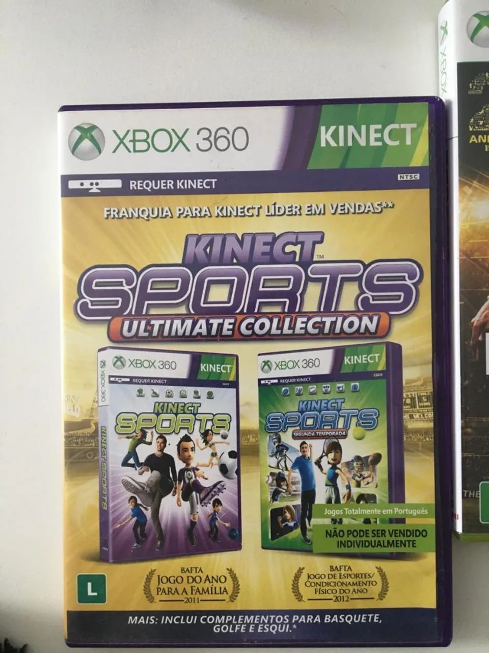 Kinect de Xbox 360 + jogos - Foto 4