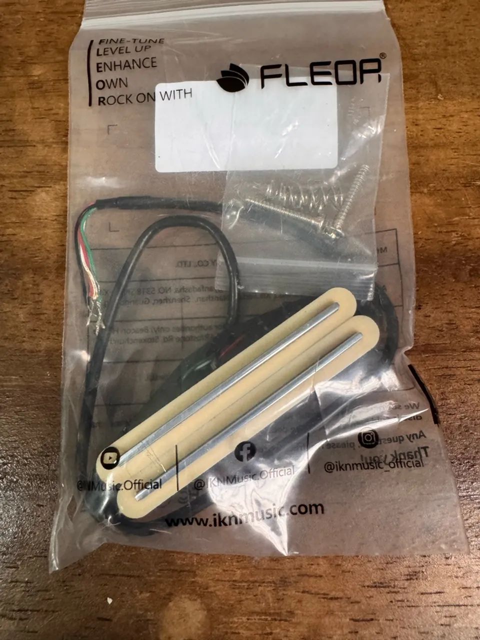 Captador de guitarra fleor bridge  - Foto 4