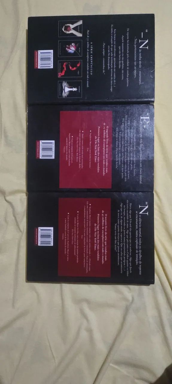 Lote 3 Livros Saga Crepúsculo - Super Conservados (Sem Mofo) - Foto 2