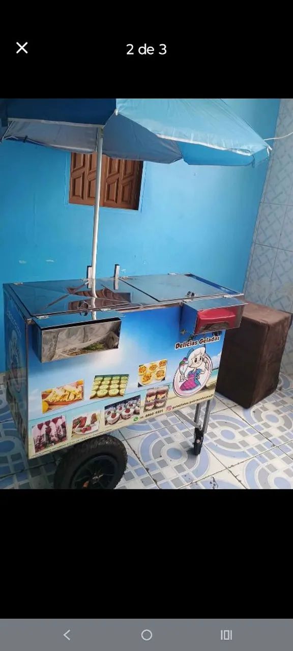 Carrinho termico