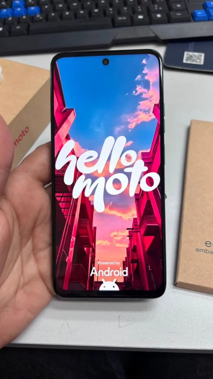 celular moto g35 5g NOVO - Foto 2