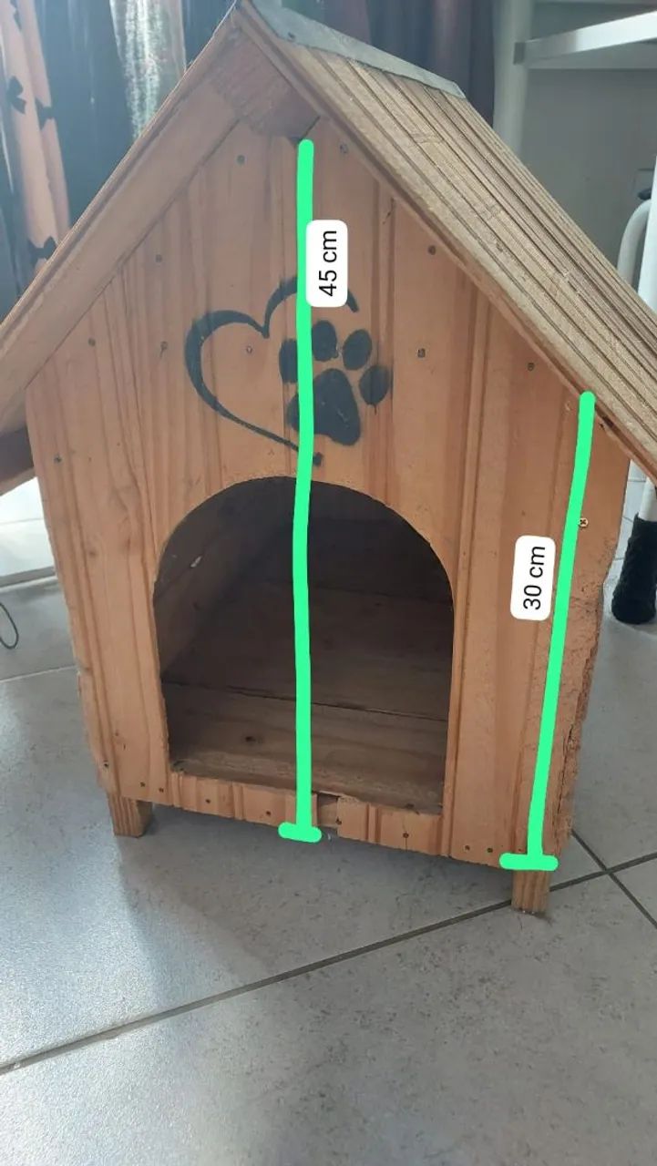 Casinha de Madeira para Pet