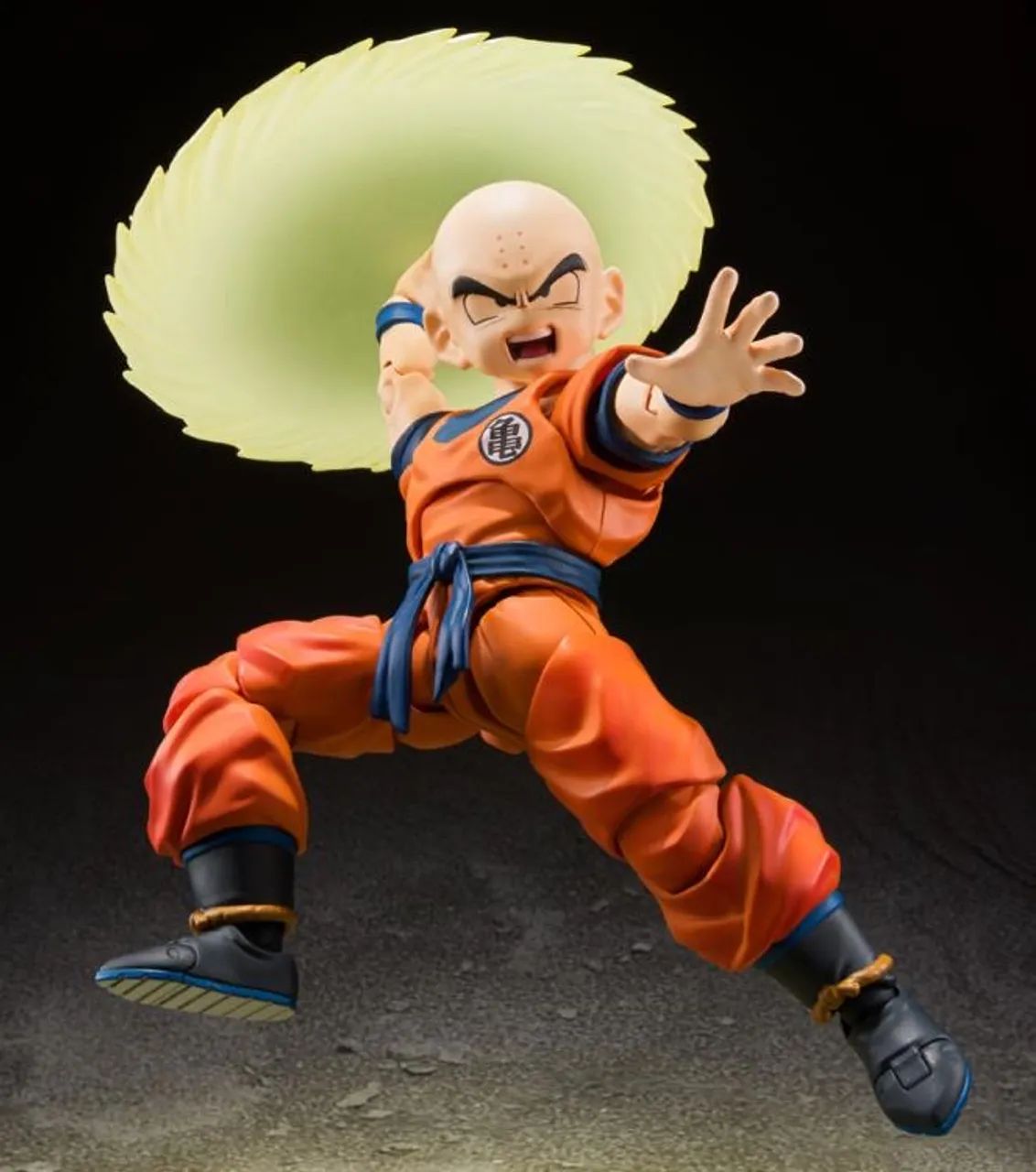 Sh figuarts - kuririn earths steongest man - bandai 