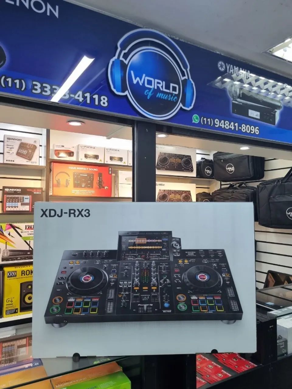Pré Venda Controladora Pioneer DJ XDJ-RX3 Oferta World Of Music 