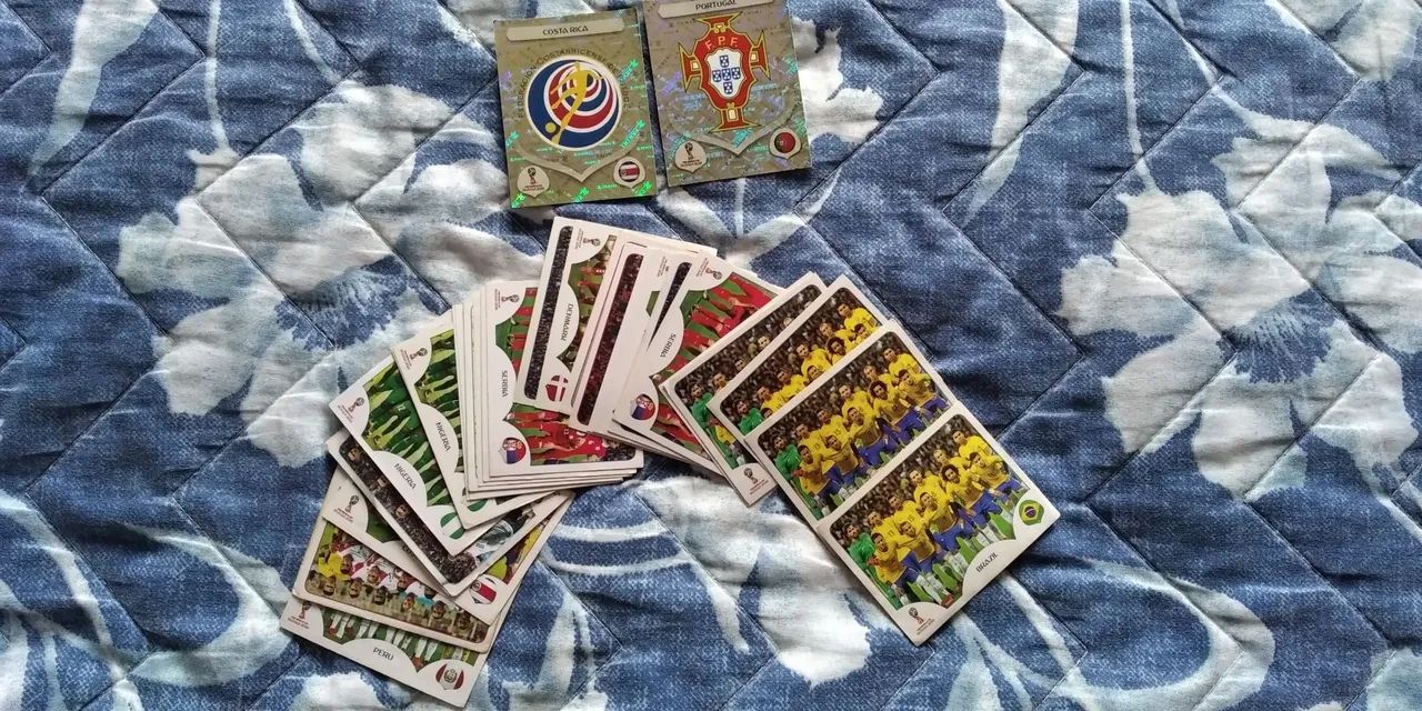 Figurinhas Copa do Mundo de 2018 e 2022 - Foto 2