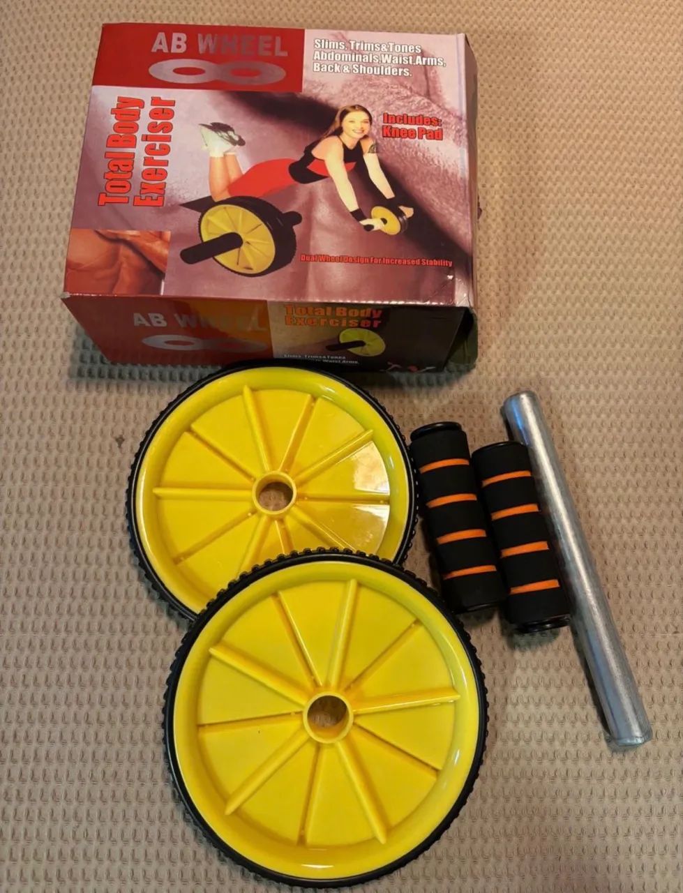 Roda exercício Abdominal 