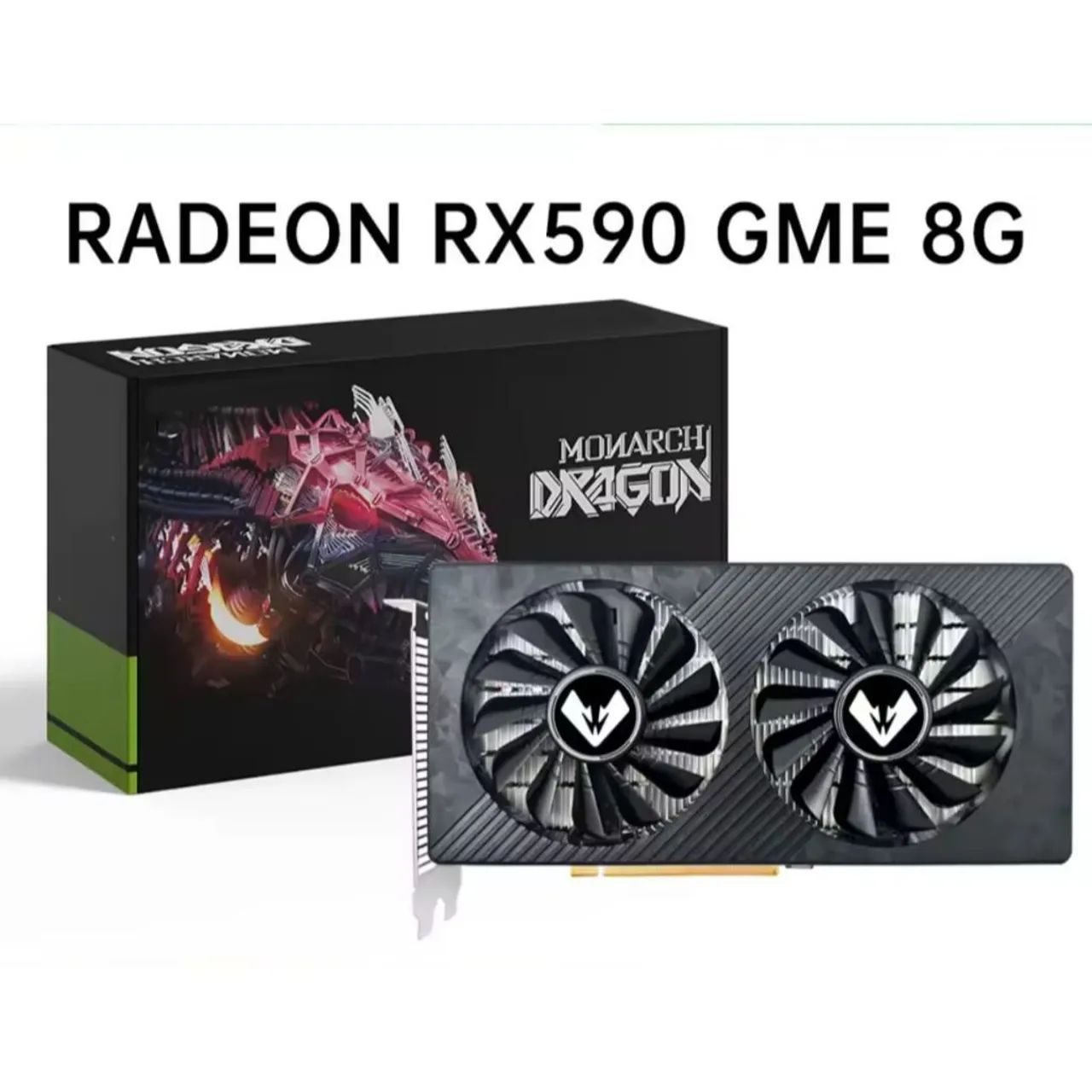 Placa de vídeo rx 590 8gb nova com garantia 