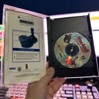 jogo original para sega saturno - wing arms long box - Foto 2