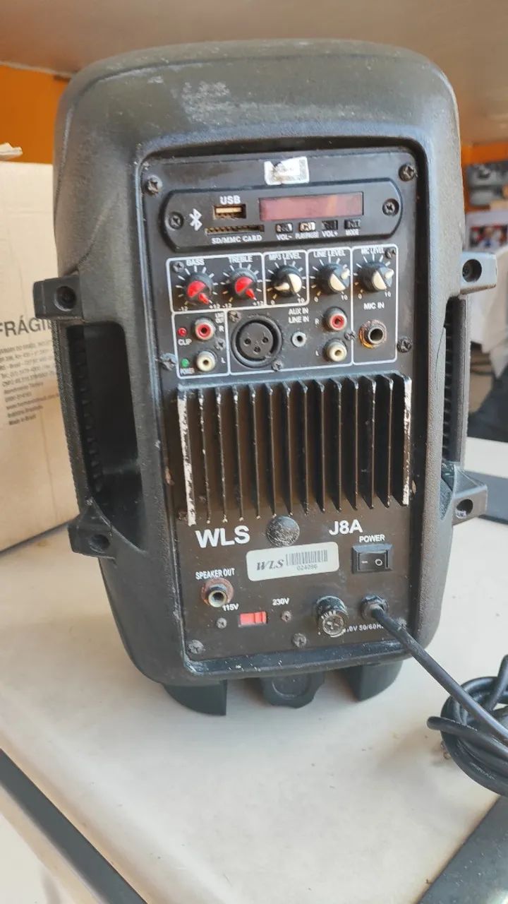 caixa de som wls  J8A, troco em soundbar sansung - Foto 2