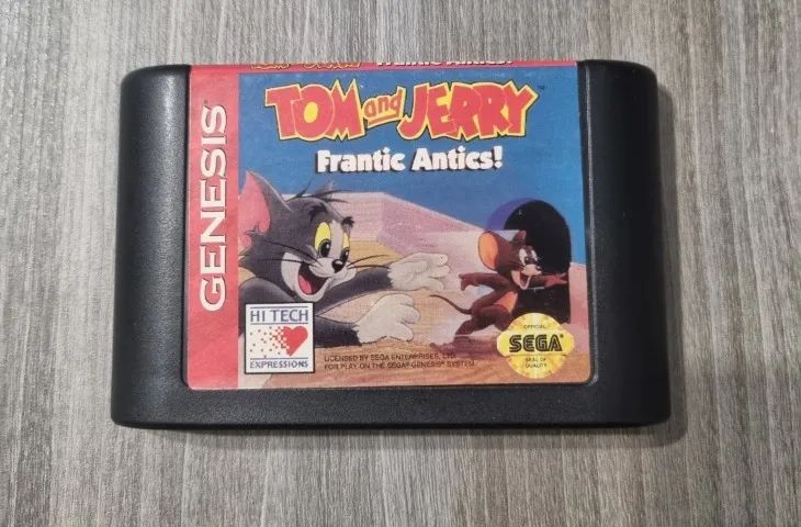 Tom e Jerry Frantic Antics Original - Sega Mega Drive/Genesis