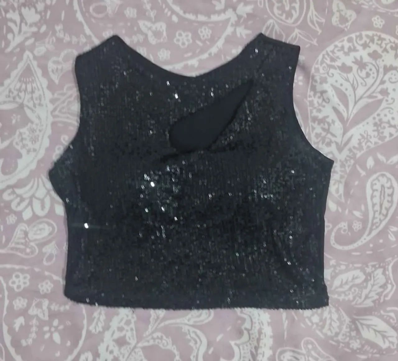 Cropped de brilho