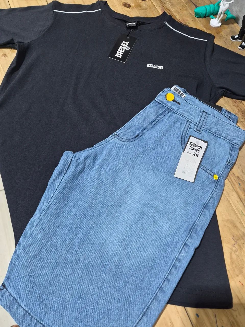 Bermuda jeans - Foto 4