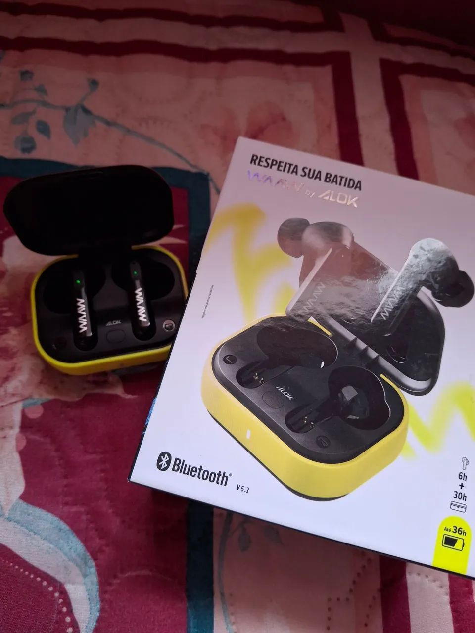 FONE ORIGINAL WAAW ALOK PERFEITO  - Foto 2