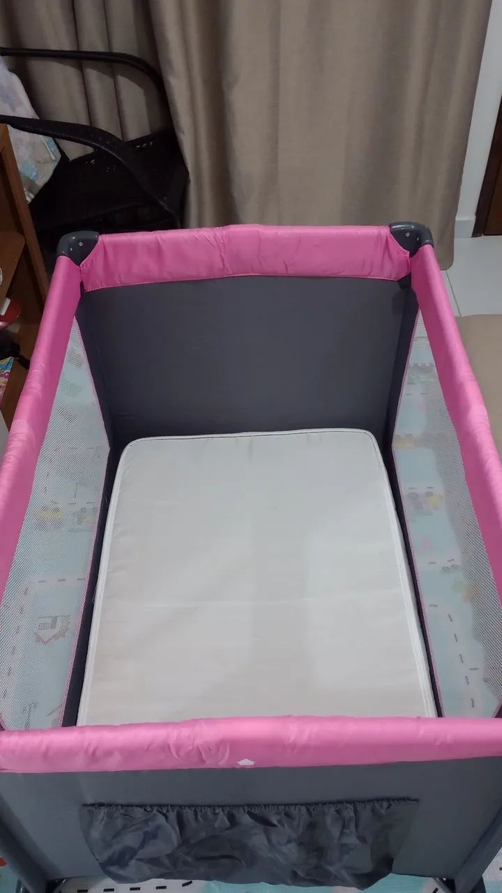 Cercado 2 em 1 para bebê menina - Foto 5