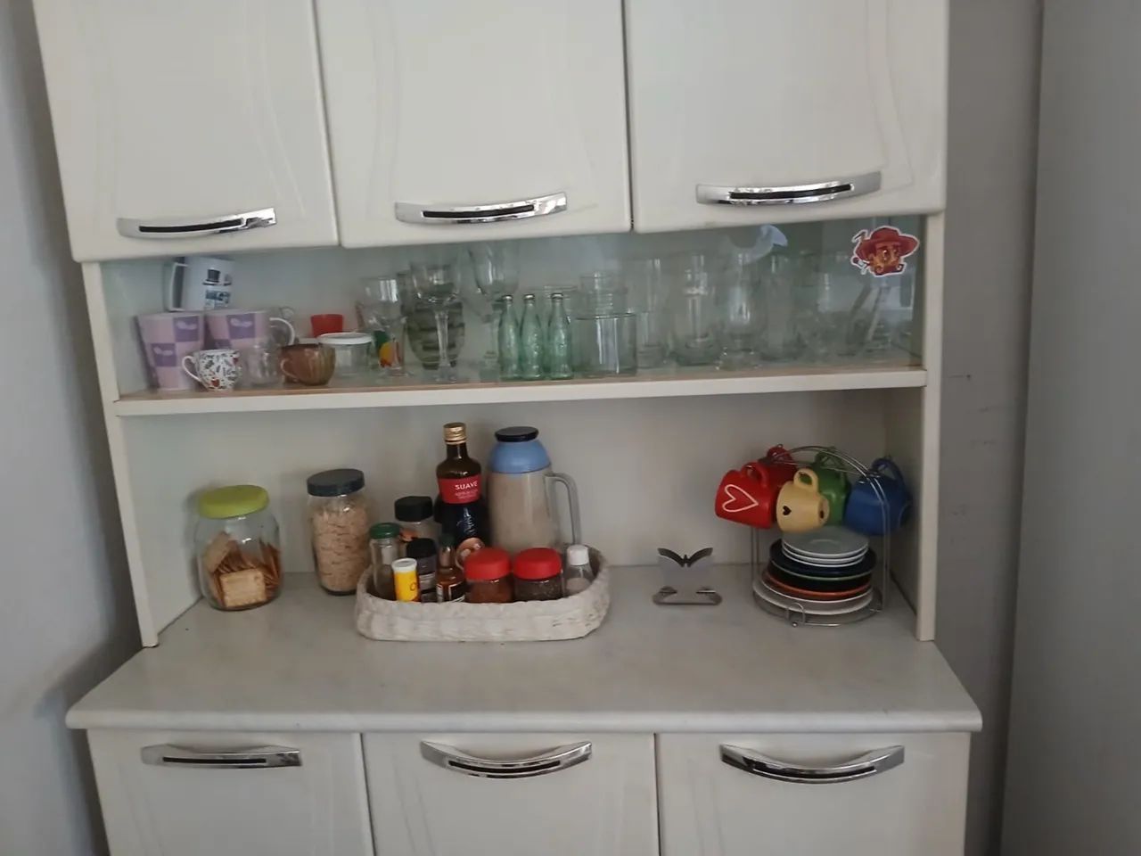 VENDO ARMÁRIO DE COZINHA - USADO  - Foto 2
