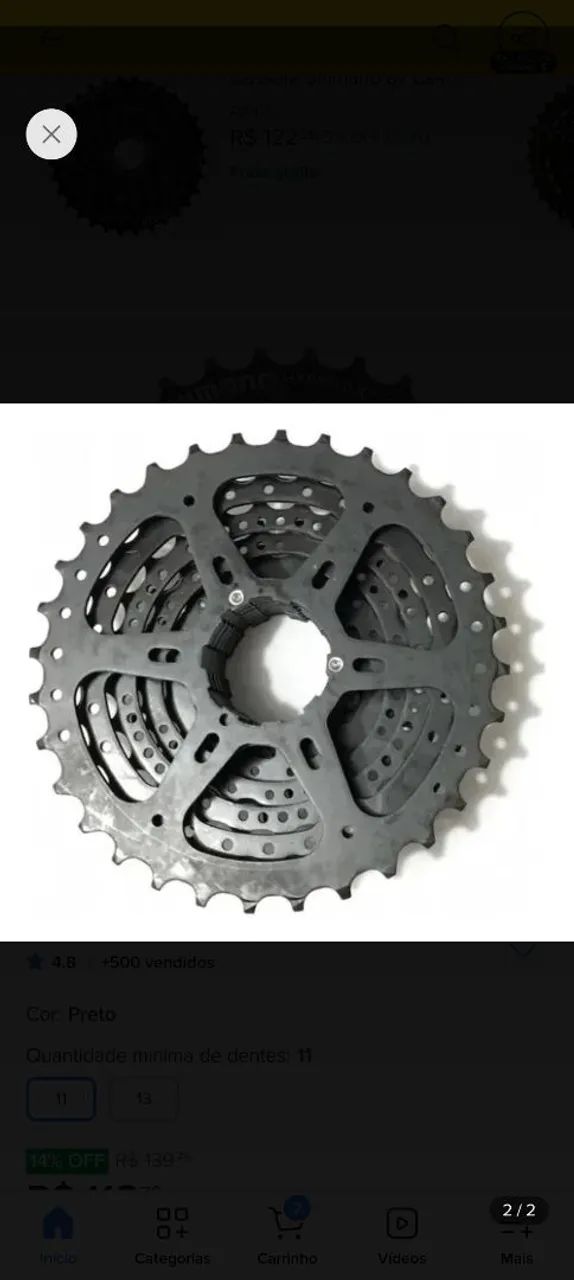 K7 Shimano 8v 11-32 - Foto 2