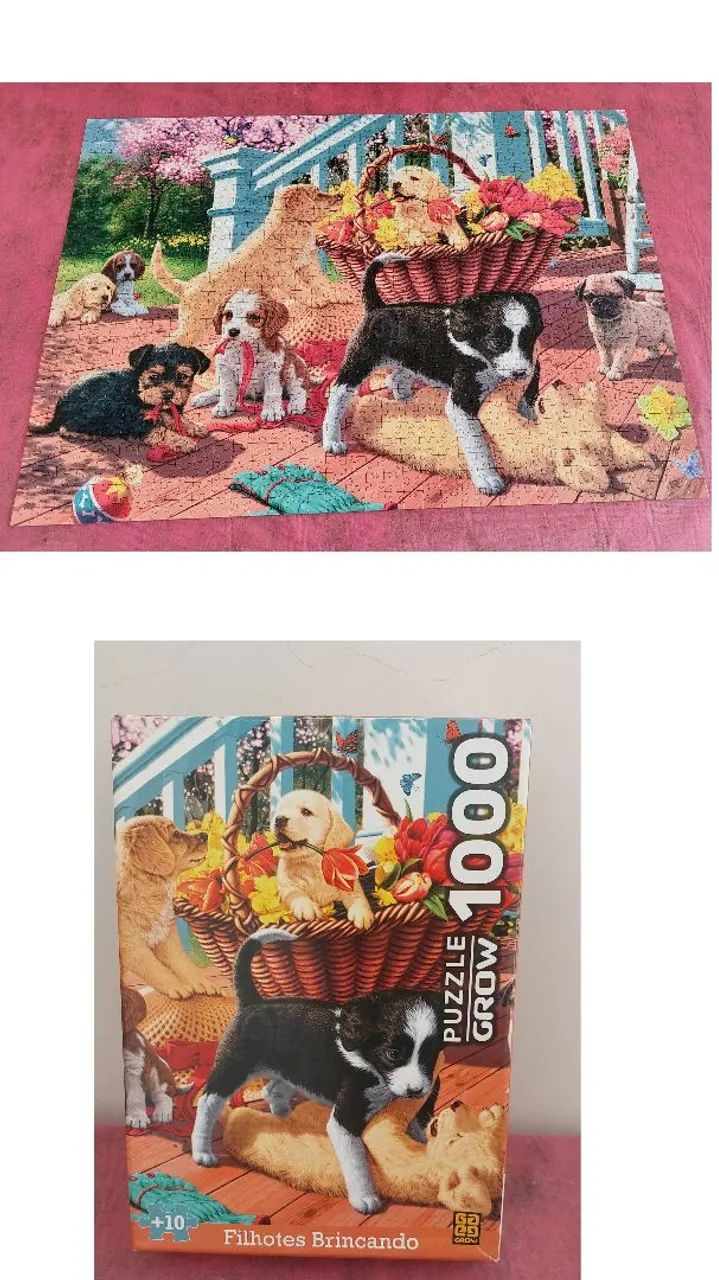 Quebra-Cabeça Grow 1000 Peças - (Completo)