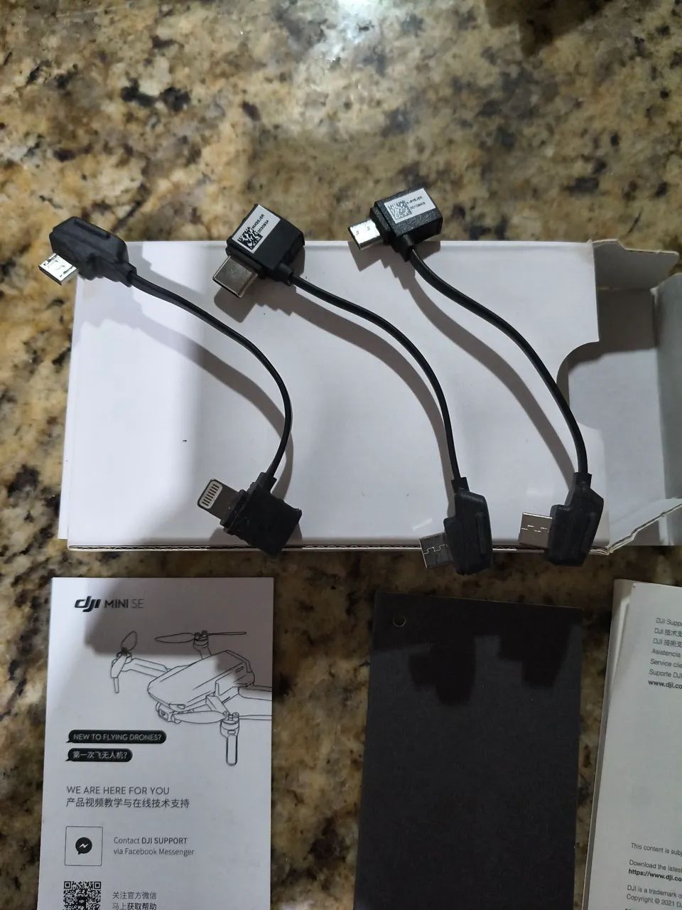 Controle Dji + cabos originais Mini SE - Foto 2