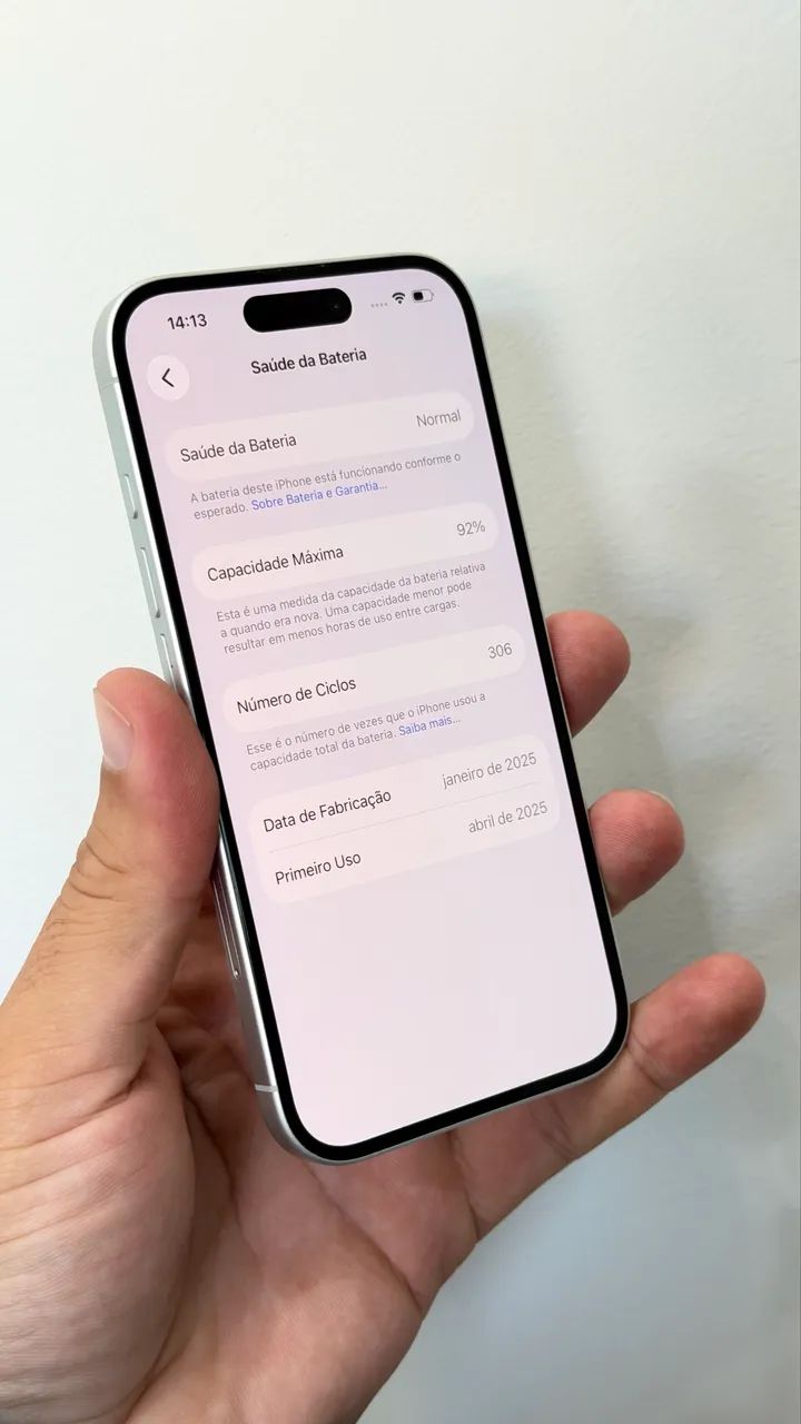 iPhone 16 128gb branco (com caixa) - Celulares e Smartphones