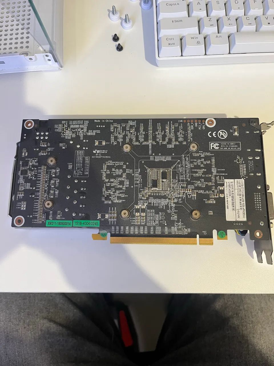 カズヒロ　ディスプレイ　レジン天板 Placa de vídeo gtx 1060 6gb - Peças de Hardware - Passo do Gado