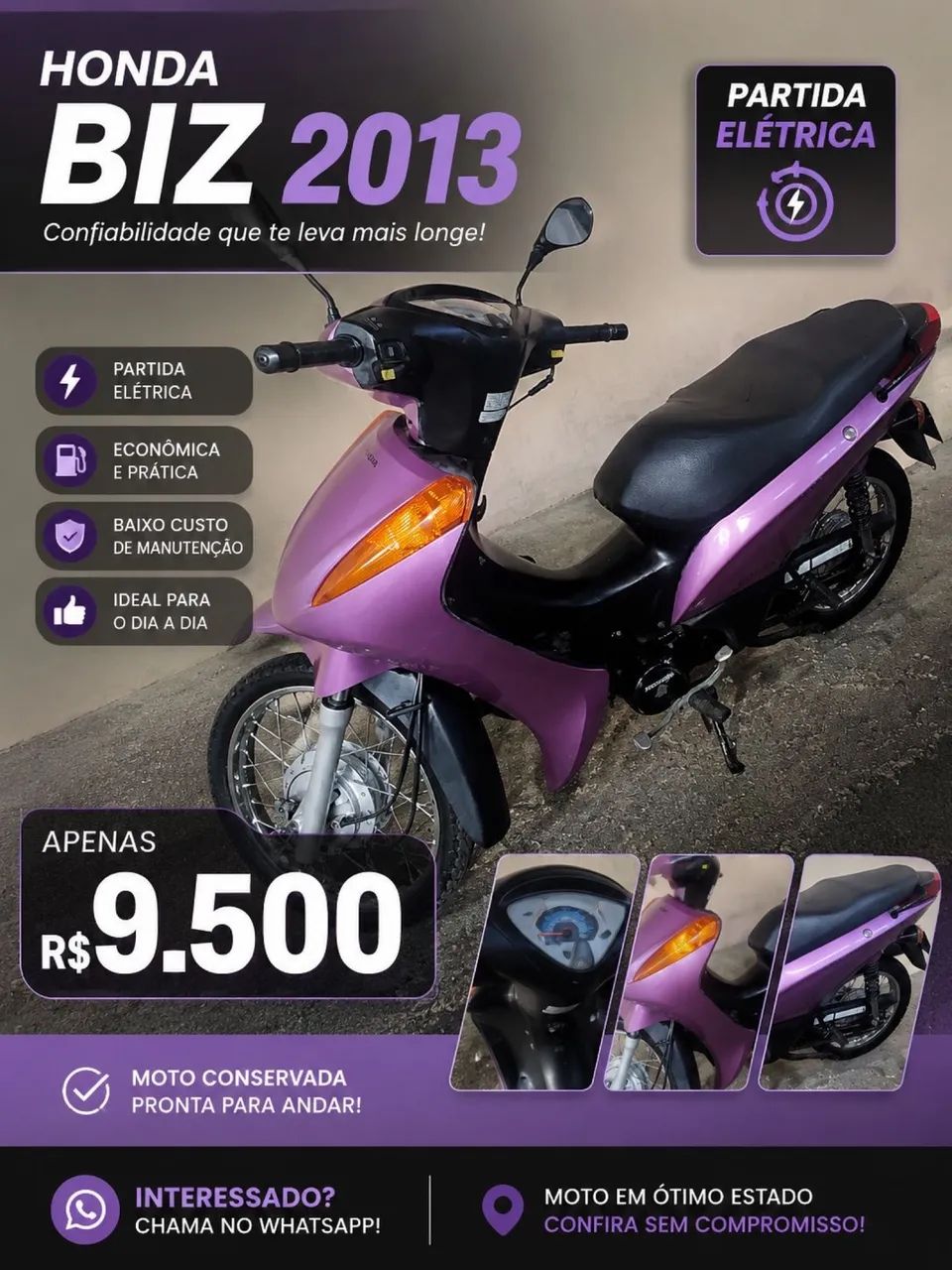 Honda Biz - Foto 3