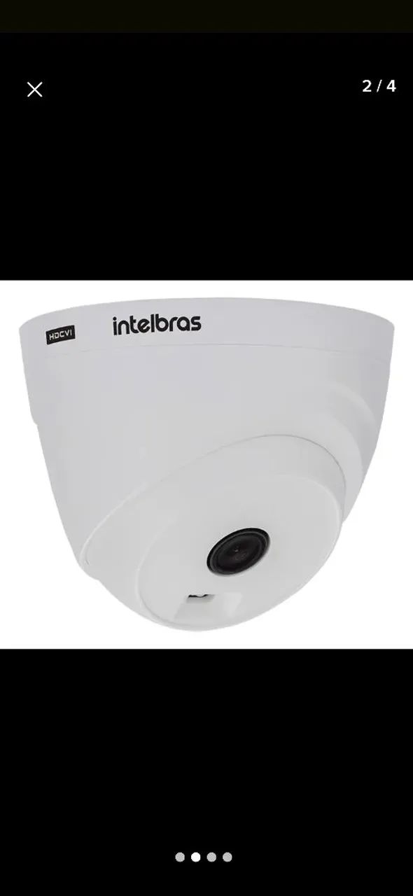 Câmera Intelbras VHL 1120 D 1000 com resolução 1MP - branco NOVA - Foto 2