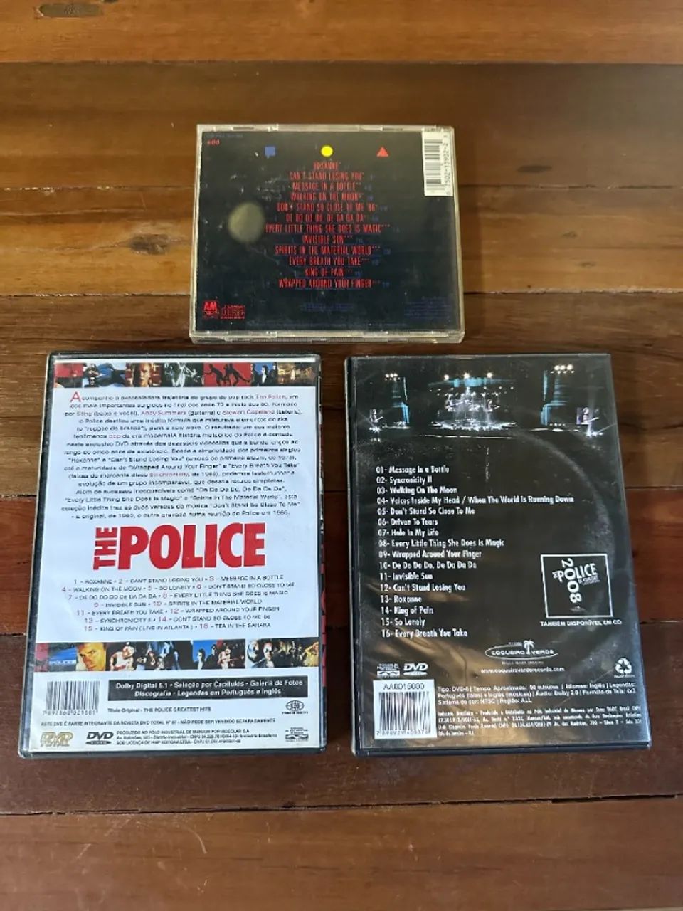 The Police - Lote CD + 2 DVD - Foto 3