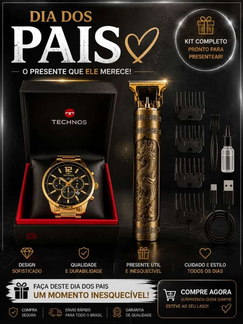 Relógio Masculino Technos  - Foto 2
