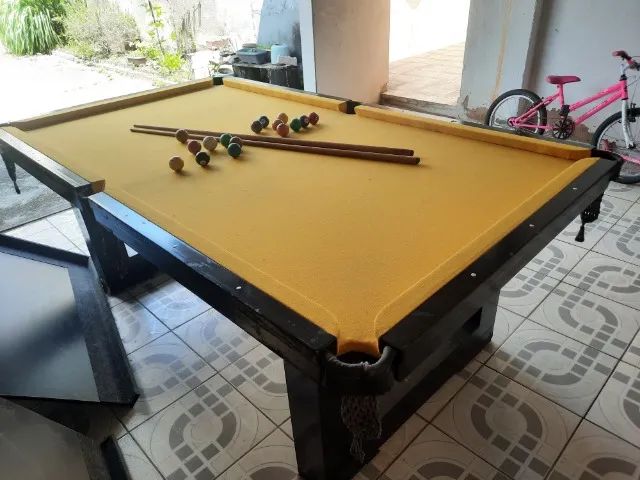 Mesa de Bilhar Tamanho Oficial