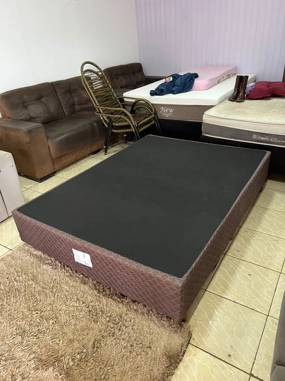 Cama BOX de Casal Em Ótimo Estado - Entrega Grátis  - Foto 5