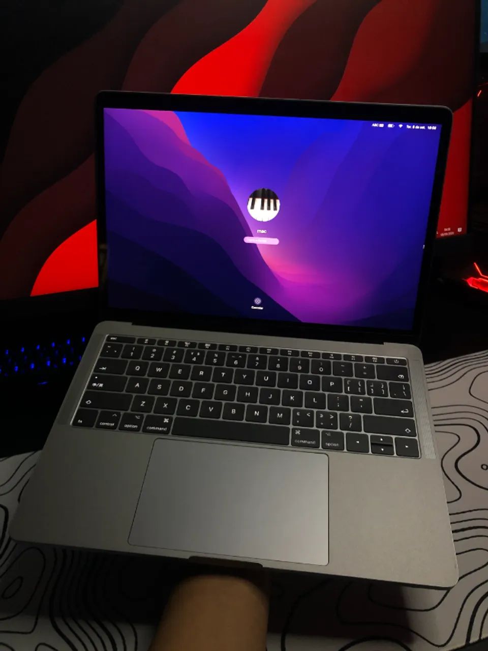 MacBook Pro 2017 Modelo A1708 Intel i5 ssd 256gb 8gb ram