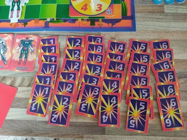 Jogo Homem de ferro estrela tabuleiro Completo - Foto 2