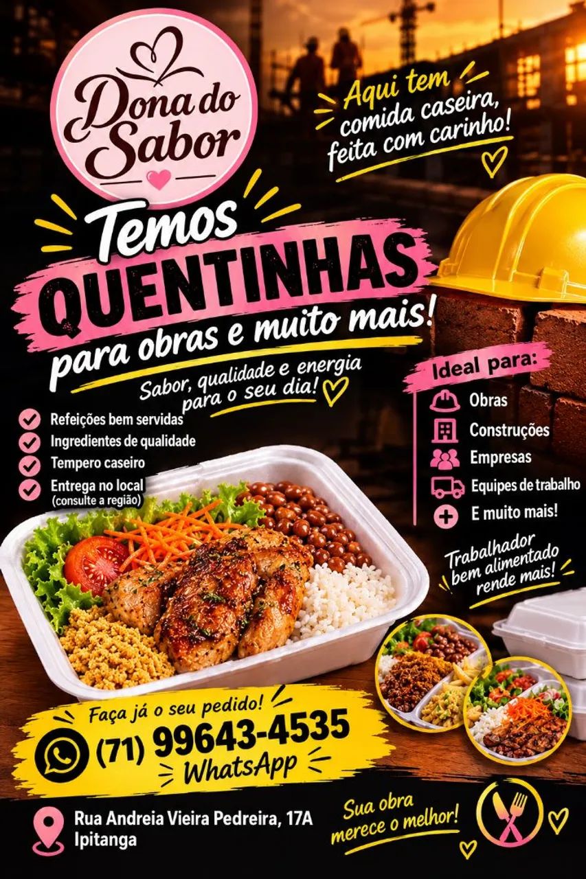 Fornecedores de Almoço e etc...