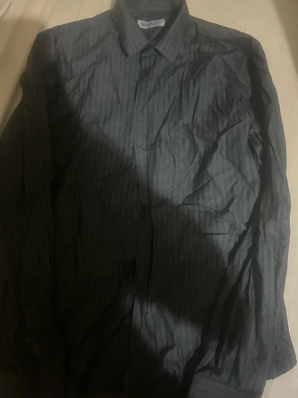 camiseta manga longa, preta. Nova. - Foto 4