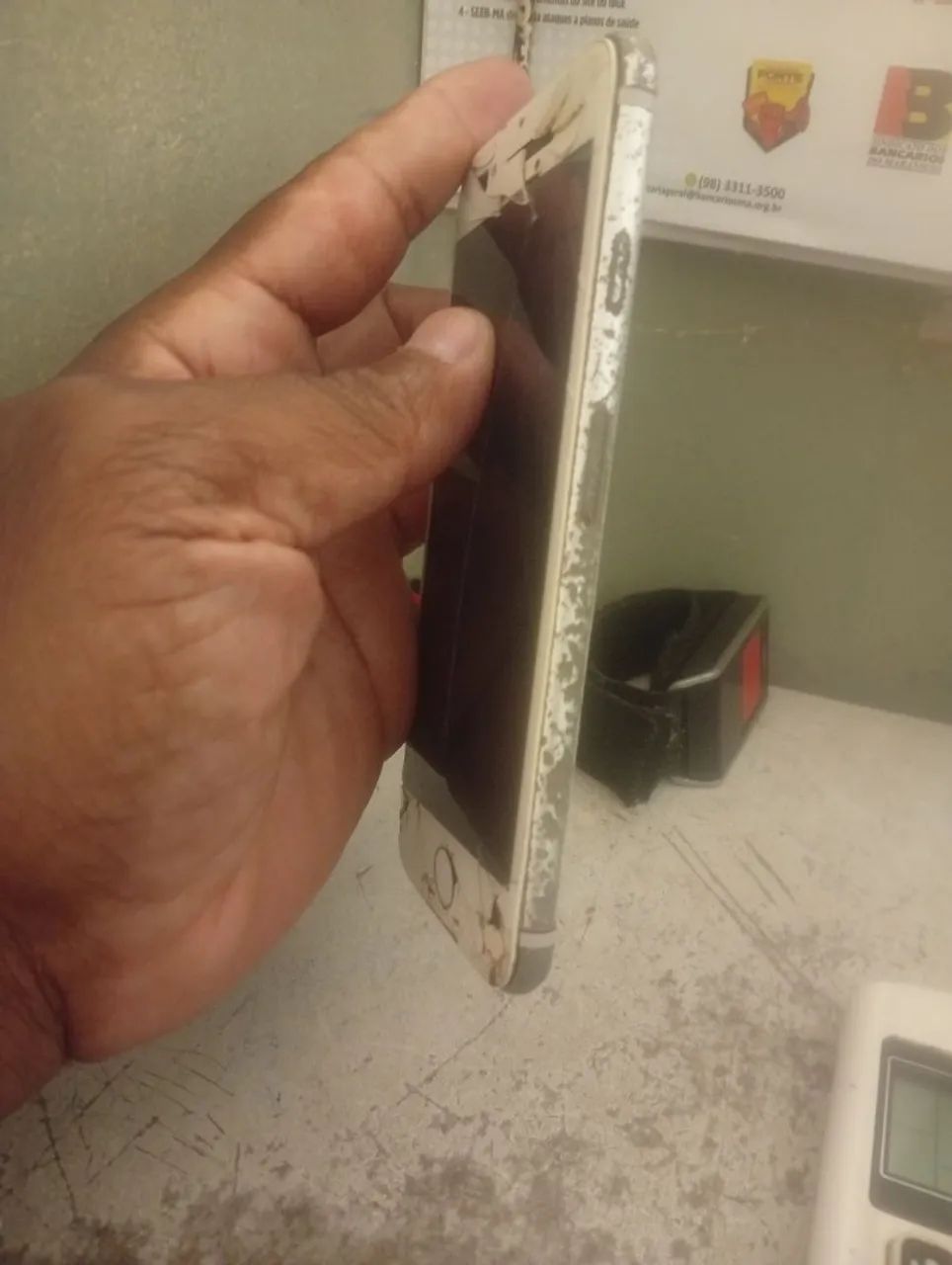 iPhone 8 plus para retirada de peças  - Foto 4