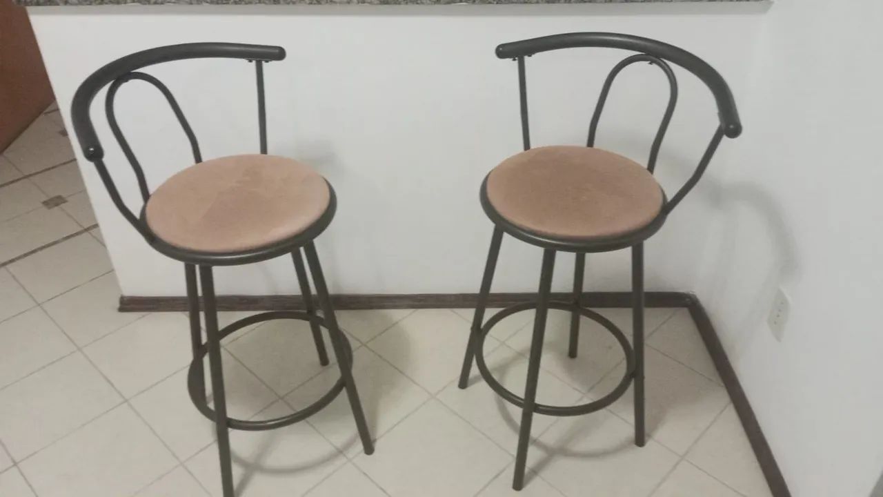 Kit com 2 Banquetas Giratórias  - Foto 3