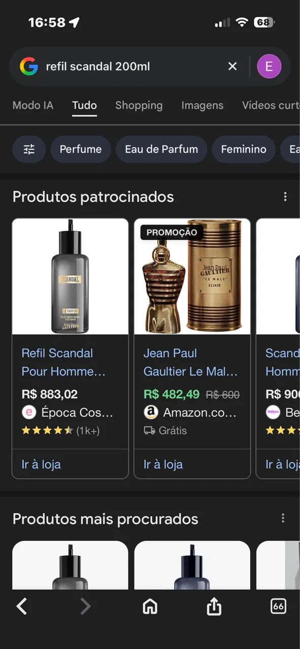 Refil scandal edt 200ml - Foto 4