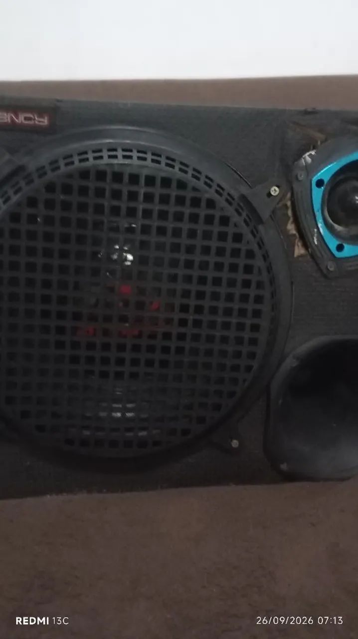 Caixa trio sub woofer 