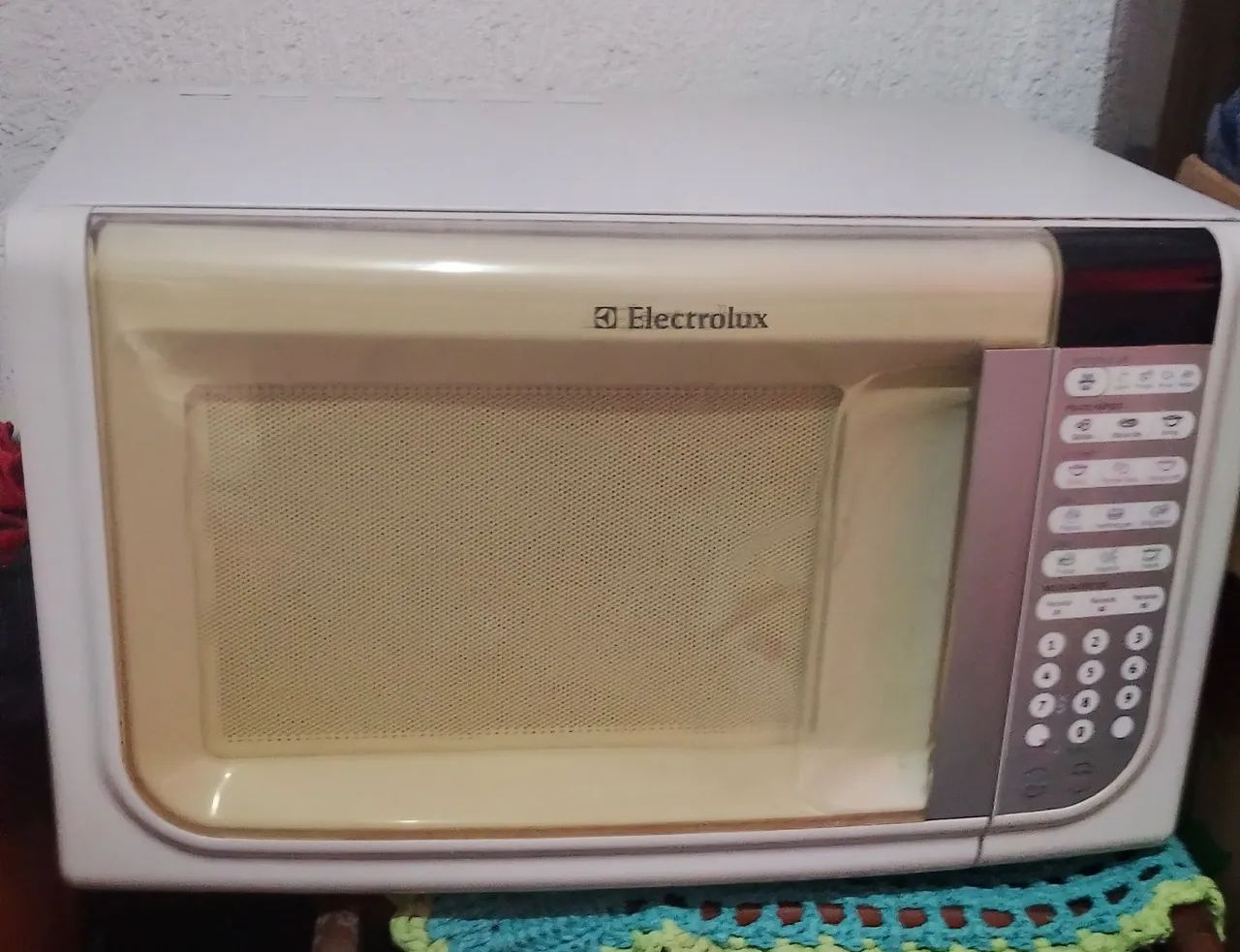 Microondas com defeito 
