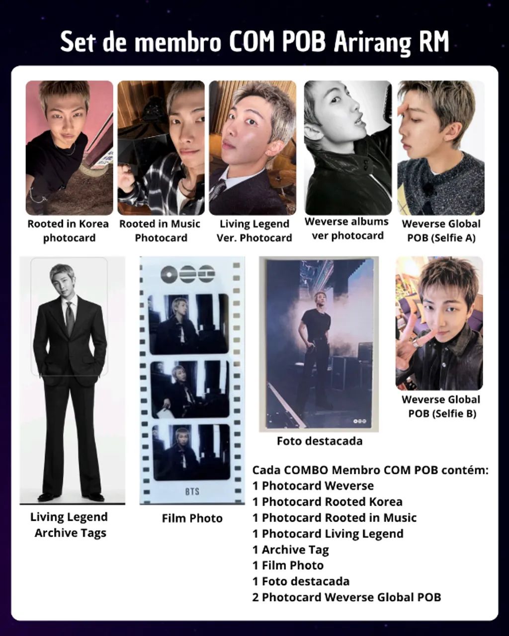 Photocards Arirang - Foto 3